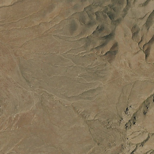 Aerial imagery of Pickhandle Mine, NV