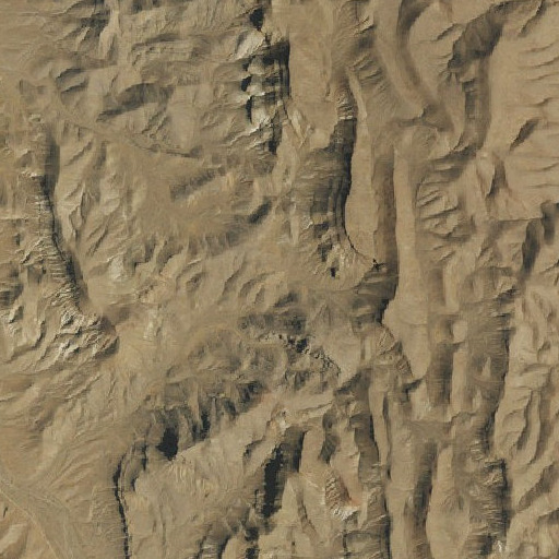 Aerial imagery of Red Bird Mine, NV