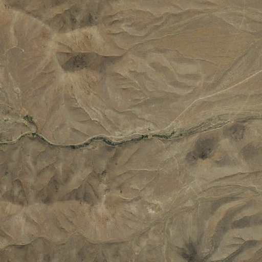 Aerial imagery of Spring Valley Mines, NV