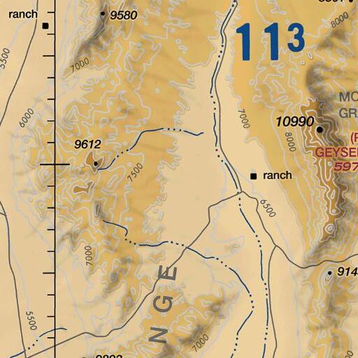FAA VFR chart of Haggerty Ranch, NV
