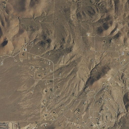 Aerial imagery of Choates Mine, NV