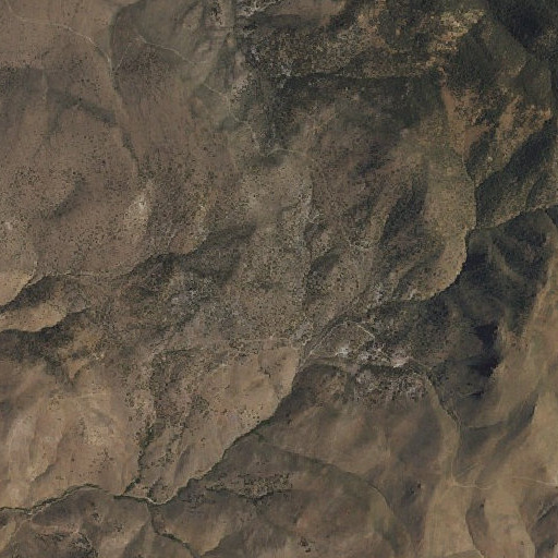 Aerial imagery of Jumbo Mining District, NV
