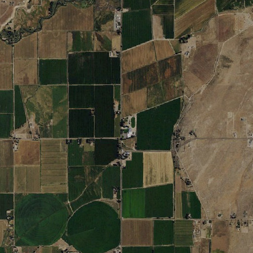 Aerial imagery of Smith Valley Elementary School, NV