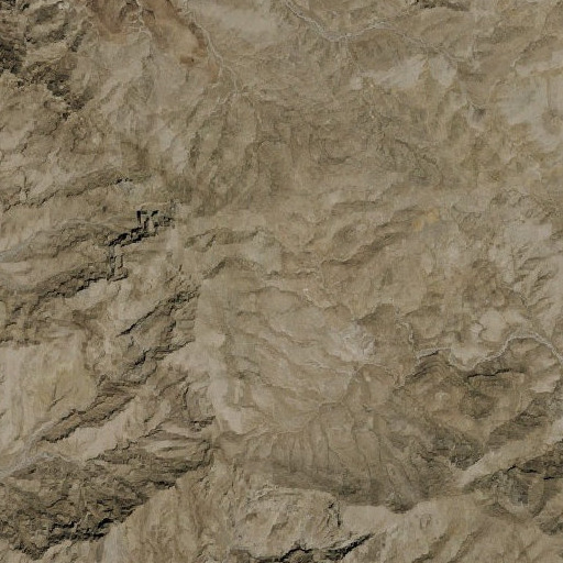Aerial imagery of Mountain Queen Mine, NV