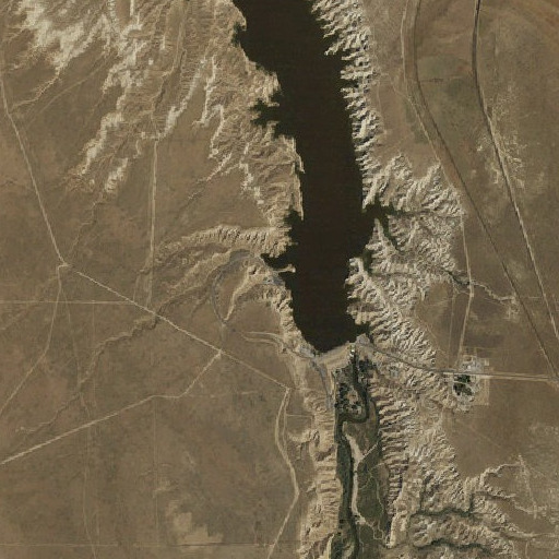 Aerial imagery of Westside Boat Launch, NV