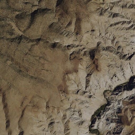 Aerial imagery of Washington Mining District, NV