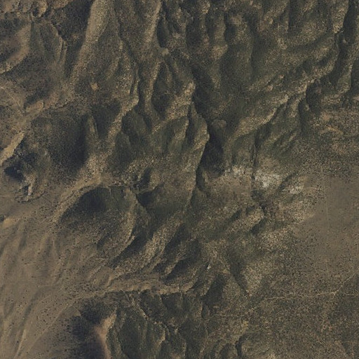 Aerial imagery of Smith Brothers Mine, NV