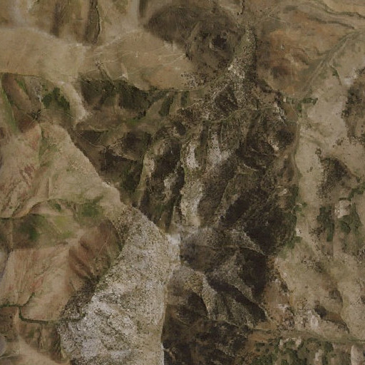 Aerial imagery of Palisade Mine, NV