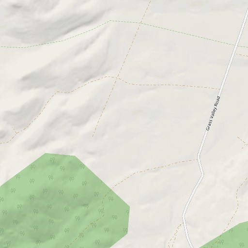 OpenStreetMap map of Maple Leaf Mine, NV