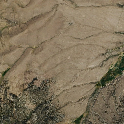 Aerial imagery of Nicklas Mine, NV