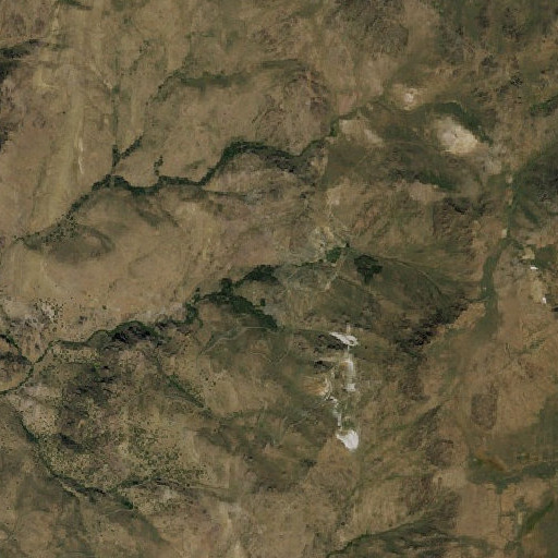 Aerial imagery of Nelson Mine, NV