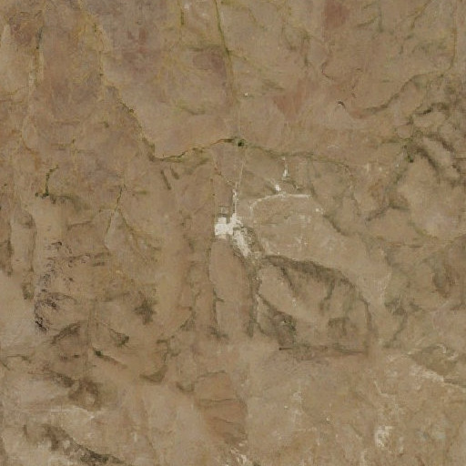 Aerial imagery of Hussey Mine, NV