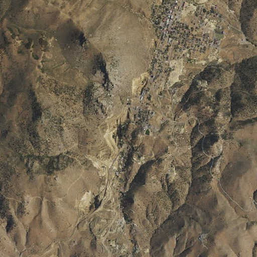 Aerial imagery of Greiners Bend, NV