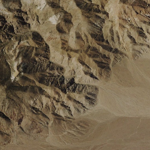 Aerial imagery of Rock Canyon Spring, NV