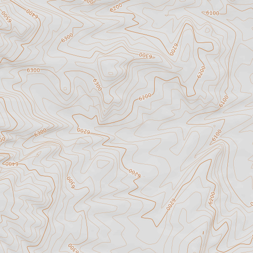 OpenTopoMap map of Wine Cup Well, NV