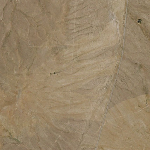 Aerial imagery of Bishop Spring, NV