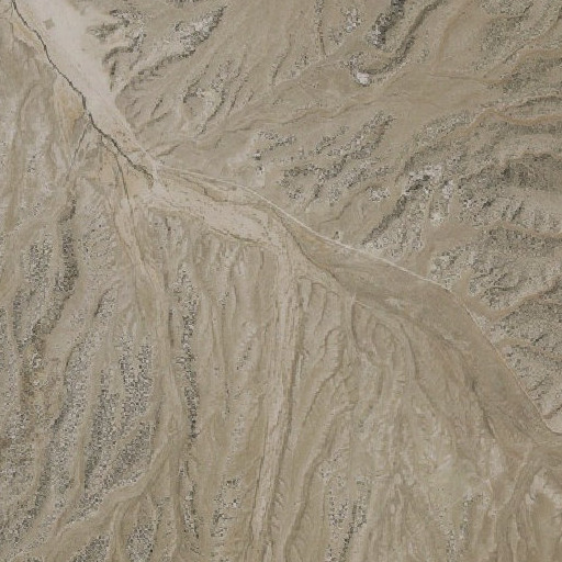 Aerial imagery of Davis Canyon, NV