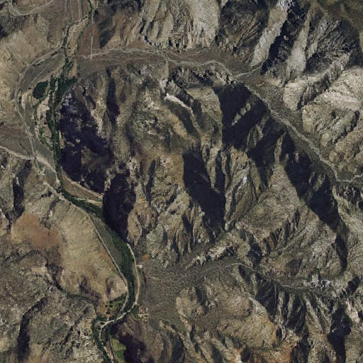 Aerial imagery of Boyd Clay Mine, NV