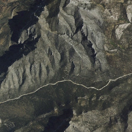 Aerial imagery of Ad Mine, NV