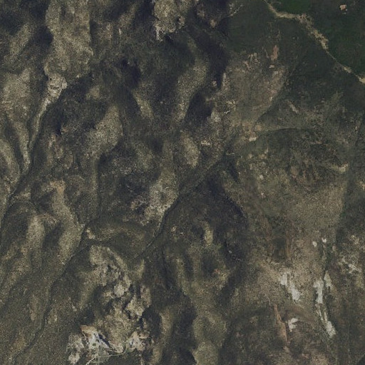 Aerial imagery of Hollinger Mine, NV