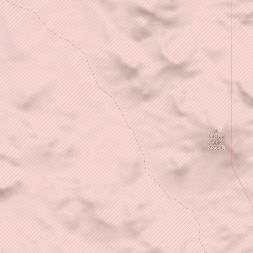 OpenStreetMap map of Thompson Mine, NV