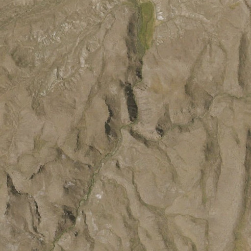 Aerial imagery of Adobe Creek, NV