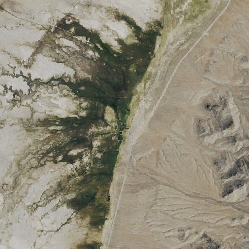 Aerial imagery of Blue Eagle Springs, NV