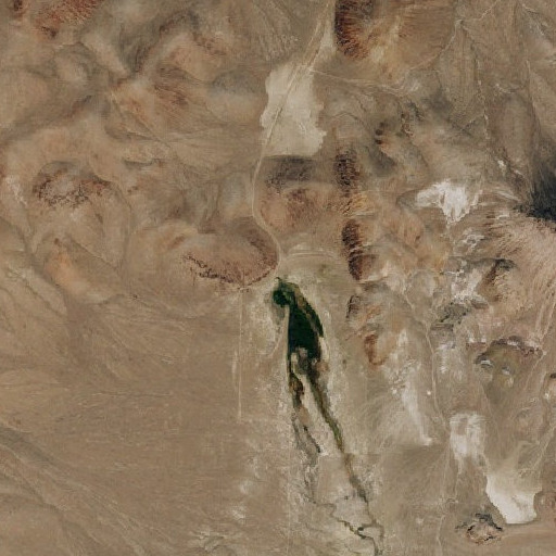 Aerial imagery of Cane Springs, NV