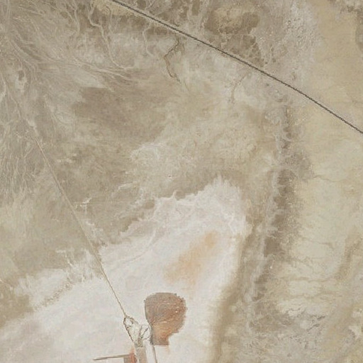Aerial imagery of Fourmile Flat, NV