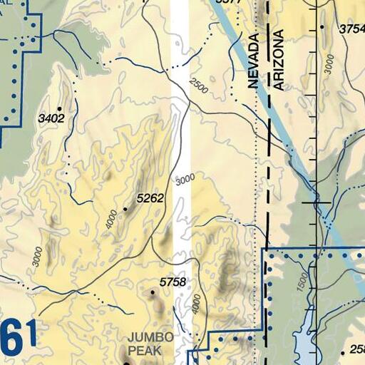 FAA VFR chart of Horse Spring, NV