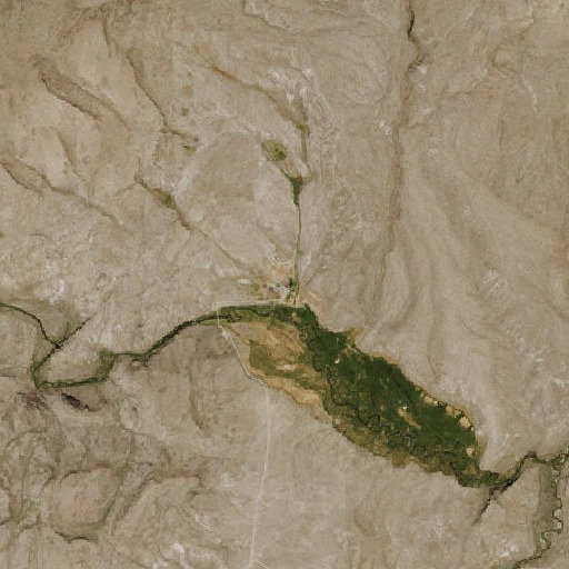 Aerial imagery of Keddy Ranch, NV