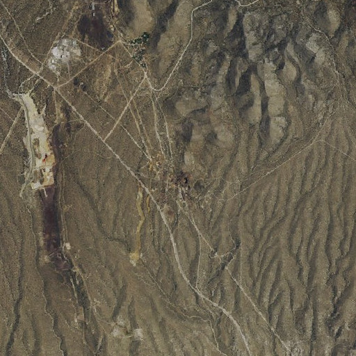 Aerial imagery of Prince Mine, NV