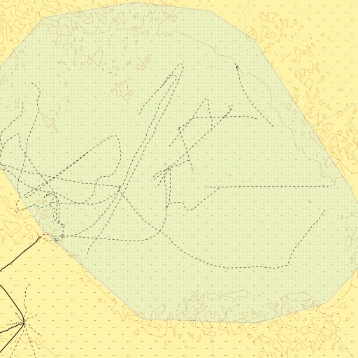 OpenTopoMap map of Sand Spring Valley, NV