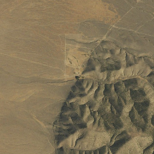 Aerial imagery of Siard Ranch, NV