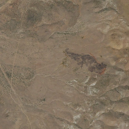 Aerial imagery of Steele Springs, NV