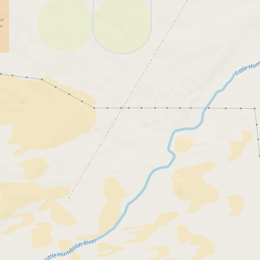OpenStreetMap map of Tollhouse (historical), NV