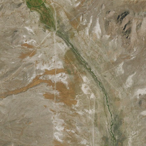 Aerial imagery of Twelvemile Canyon, NV