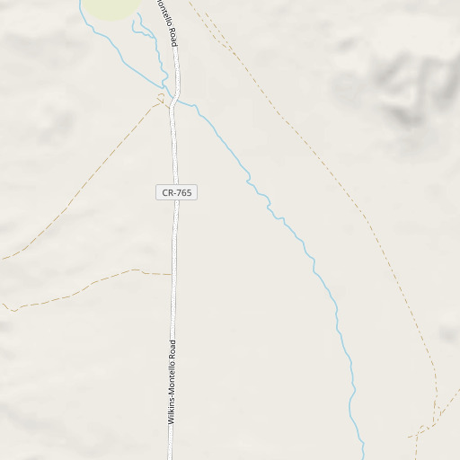 OpenStreetMap map of Twelvemile Canyon, NV