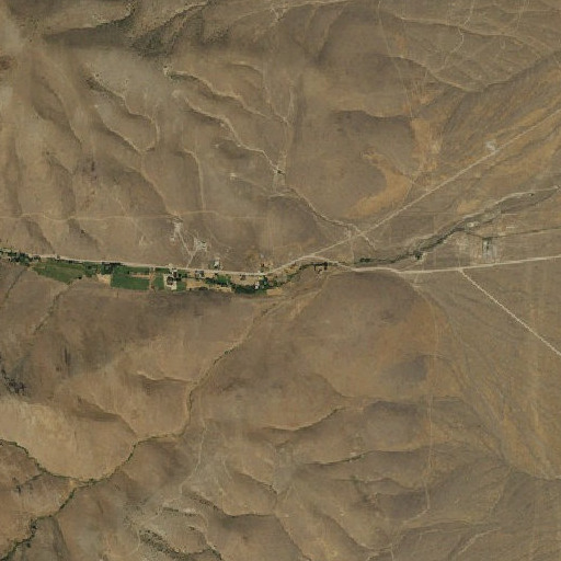 Aerial imagery of Unionville, NV