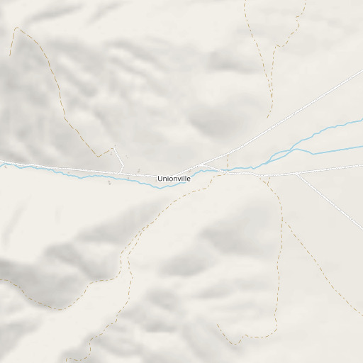 OpenStreetMap map of Unionville, NV