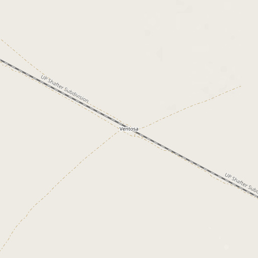 OpenStreetMap map of Ventosa, NV