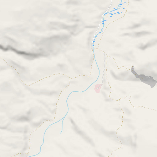 OpenStreetMap map of Virgin Valley Ranch, NV