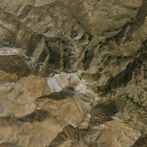 Aerial imagery of White Peaks, NV