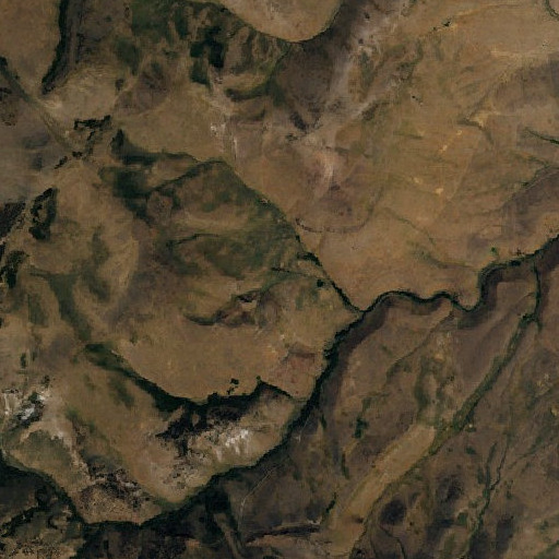 Aerial imagery of Woodcamp Springs, NV