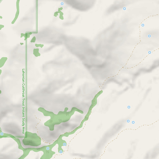OpenStreetMap map of Woodcamp Springs, NV