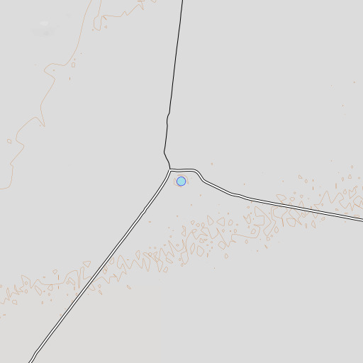 OpenTopoMap map of Murphy Gap Reservoir, NV