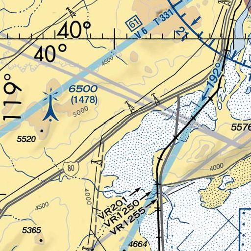 FAA VFR chart of White Plains (historical), NV