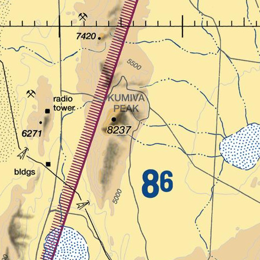 FAA VFR chart of Redwood Spring, NV