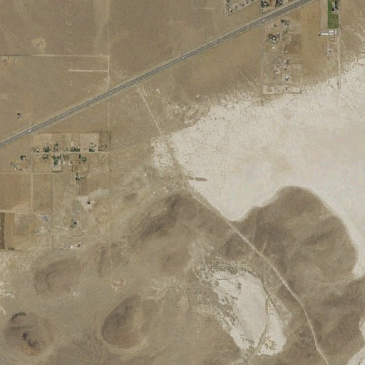 Aerial imagery of Desert Station (historical), NV