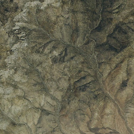 Aerial imagery of Pahranagat Mining District, NV